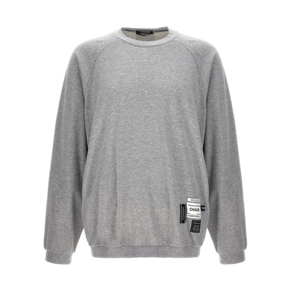 Undercover Gray Cotton Men's Sweatshirt